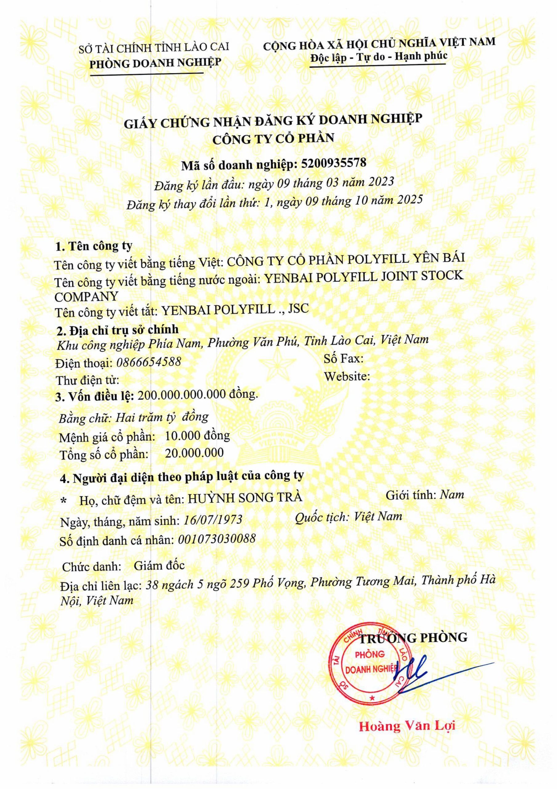 dang-ky-kinh-doanh-cong-ty-co-phan-polyfill-yen-bai